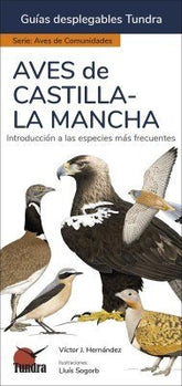 AVES DE CASTILLA LA MANCHA GUIAS DESPLEGABLES TUNDRA - 9788418458934